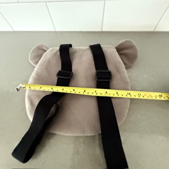 Little Girl Fabric Poivre Blanc 10" Back Pack -Barely Used - Picture 5 of 6